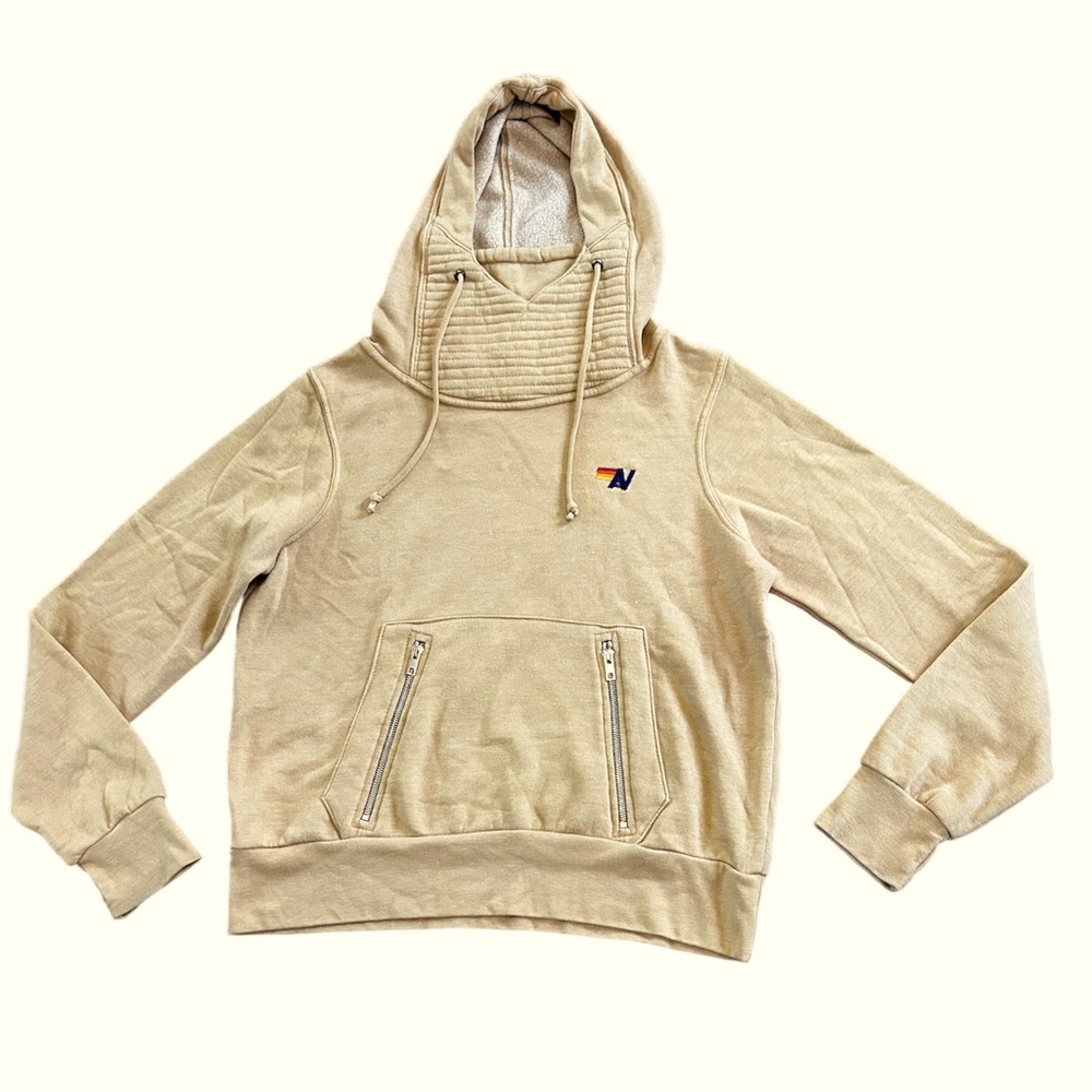 Aviator Nation Tan Ninja Hoodie Pullover